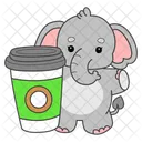 Coffee Time Hot Coffee Cup Of Coffee Icon