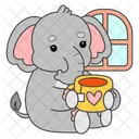 Hot Tea Tea Time Window Icon