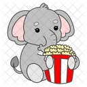 Popcorn Fast Food Junk Food Icon