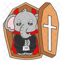 Elephant Halloween  Icon