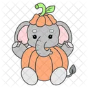 Elephant Halloween  Icon