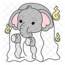 Elephant Halloween  Icon