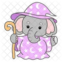 Elephant Halloween  Icon
