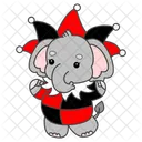 Elephant Halloween  Icon