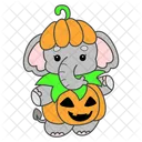 Elephant Halloween  Icon
