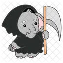 Elephant Halloween  Icon