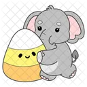 Elephant Halloween  Icon