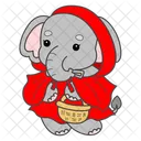 Elephant Halloween  Icon
