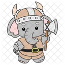 Elephant Halloween  Icon