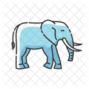 Elephant Animal Wildlife Icône