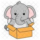 Cardboard Box Package Icon