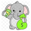 Salary Rich Money Icon