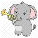 Trumpet Musical Instrument Icon