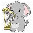 Harpa Music Instrument Icon