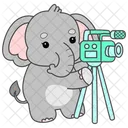 Vido Maker Making Video Content Creator Icon