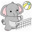 Volley Ball Net Sport Icon