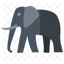 Elephant Pachyderm  Icon