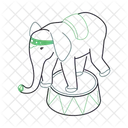 Elephant Performance  Icon