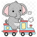 Train Transportation Rail Icon