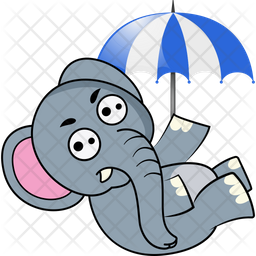 Free Free 274 Elephant With Umbrella Svg SVG PNG EPS DXF File