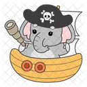Ship Boat Telescope Icon