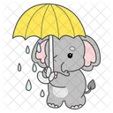 Umbrella Raining Weather Icon