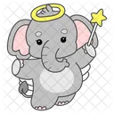 Ring Stars Wings Icon