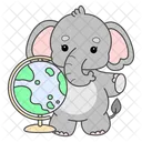 Planet Globe Education Icon