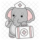 First Aid Kit Nurse Doctor Icon
