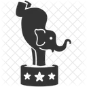 Elephant Taming Elephant Cirque Icon
