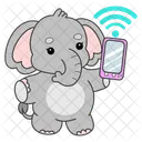 Phone Signal Internet Icon