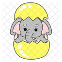 Crack Egg Birth Icon