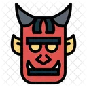 Oni Demonio Diabo Ícone
