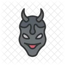 Oni Figuras Demoniacas Criaturas Miticas Ícone