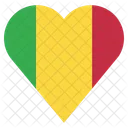 Mali Bandeira Ícone