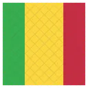 Mali Bandeira Ícone