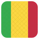 Mali Bandeira Ícone