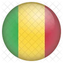 Mali Bandeira Ícone