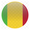 Mali Bandeira Ícone