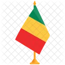 Mali Bandeira Do Mali Bandeira Do Mali Ícone