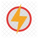 Eletricidade Potencia Energia Ícone