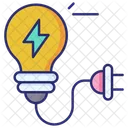 Eletricidade Energia Energia Ícone