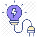 Eletricidade Energia Energia Ícone