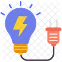 Eficiencia Eletricidade Despesa Ícone