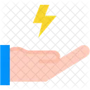Eletricidade Economizar Energia Ecologia E Meio Ambiente Ícone
