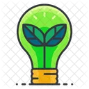 Verde Eletricidade Luz Icon