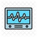 Eletrocardiograma Cardiograma Ecg Icon