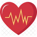 Eletrocardiograma Coracao Medico Ícone