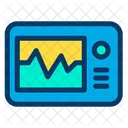 Cardiograma Ecg Icon