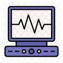 Cardiograma Ecg Cardiologia Icon